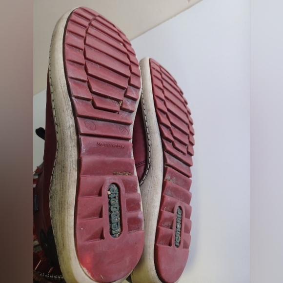 Remonte Dorndorf Rieker Women's Liv Red Leather Ankle Boots EUR 38 UK 5 US 8 - Picture 8 of 8